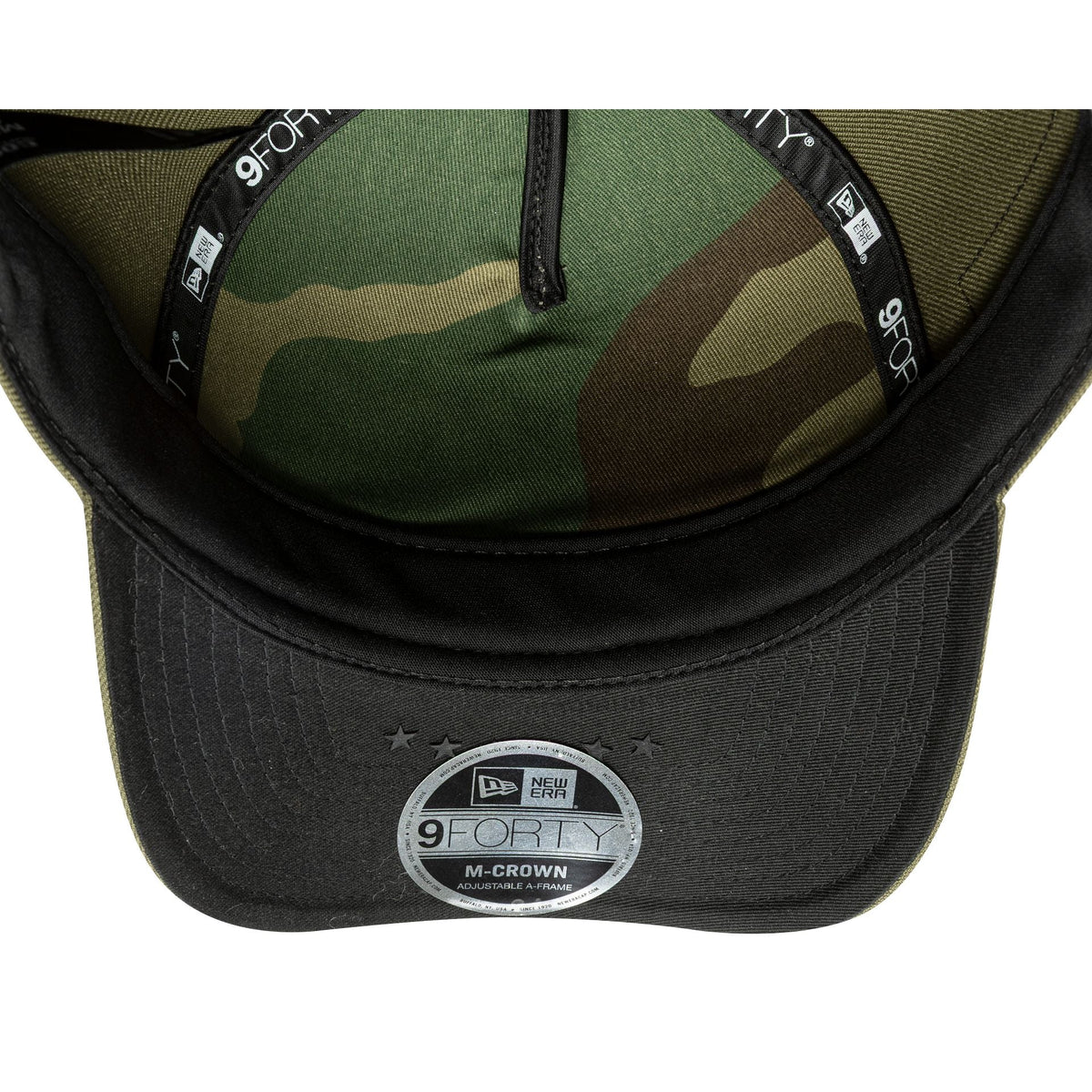 Texas Rangers Armed Forces Day 2026 9FORTY M-Crown A-Frame Snapback Hat