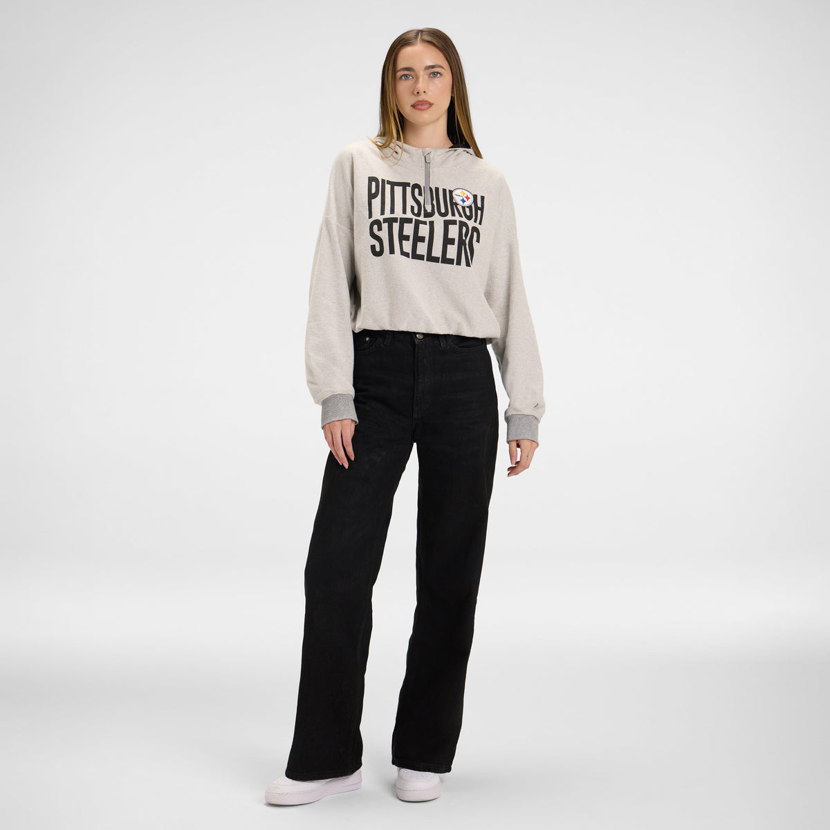 Los Angeles Lakers Sport Night Heather Gray Women's Hoodie