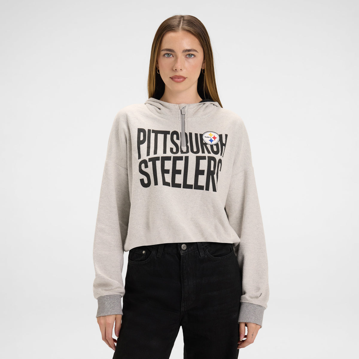 Las Vegas Raiders Sport Night Heather Gray Women's Hoodie