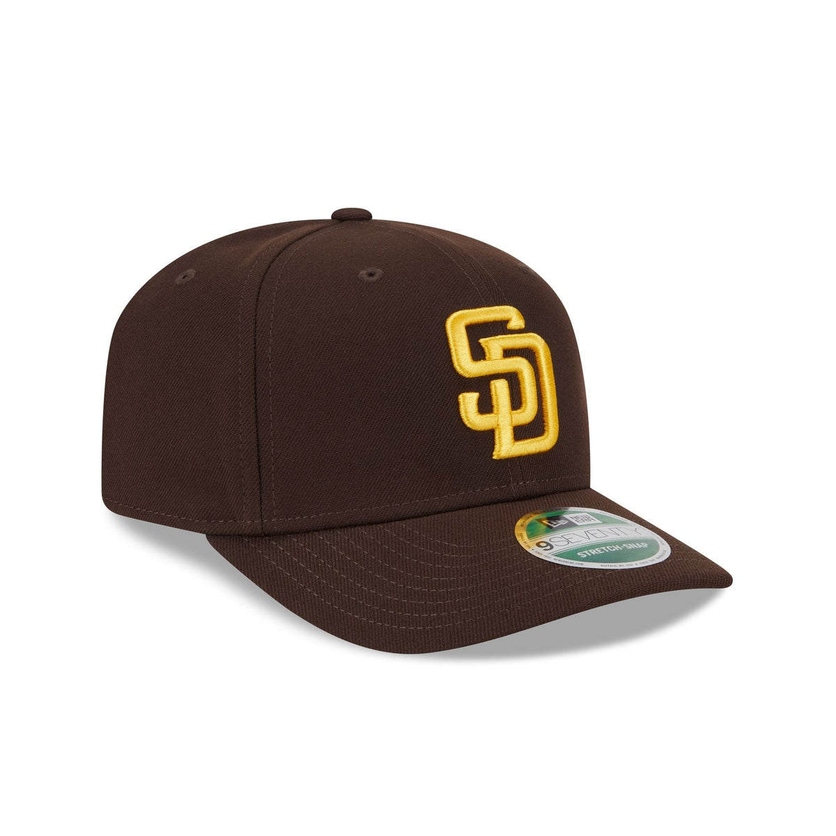 San Diego Padres Game Authentic Collection 9SEVENTY Stretch-Snap Hat