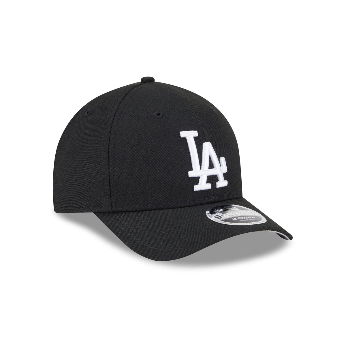 Los Angeles Dodgers Black Authentic Collection 9FORTY M-Crown Snapback Hat