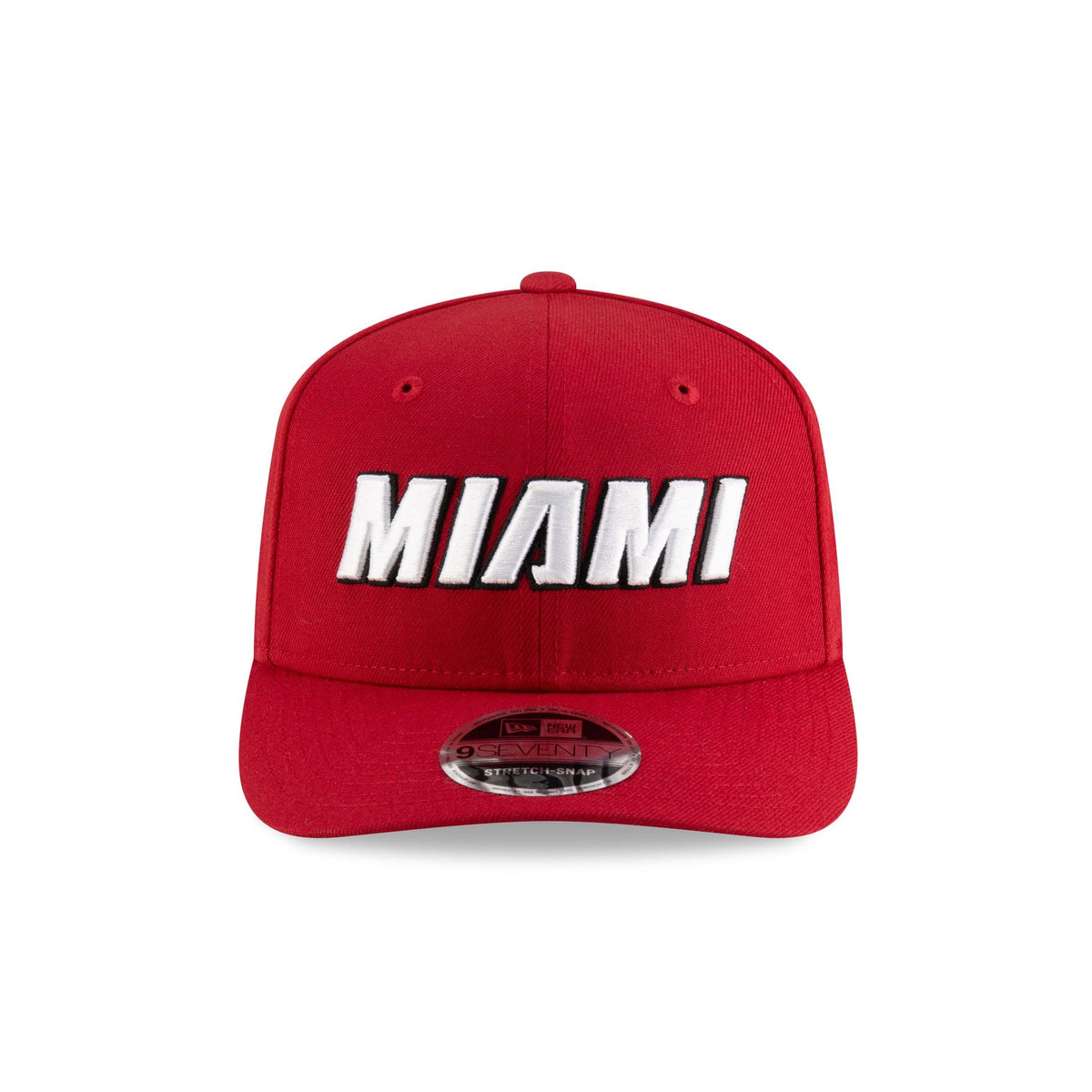 Miami Heat 2025 Statement Edition 9SEVENTY Stretch-Snap Hat