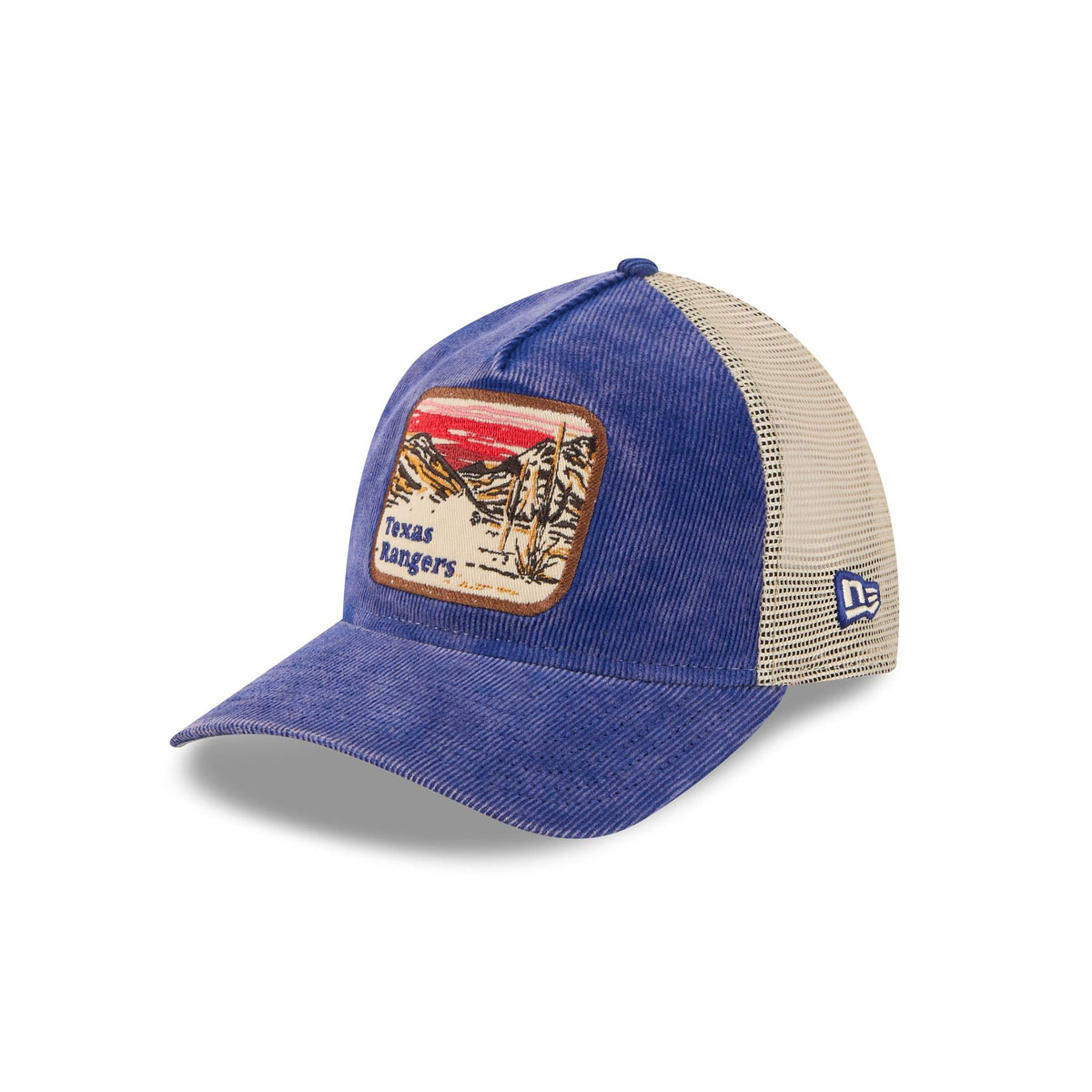 Texas Rangers Vintage Landscape 9TWENTY A-Frame Trucker Hat