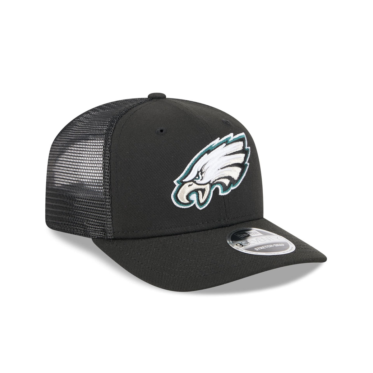 Philadelphia Eagles Team Black 9SEVENTY Trucker Hat