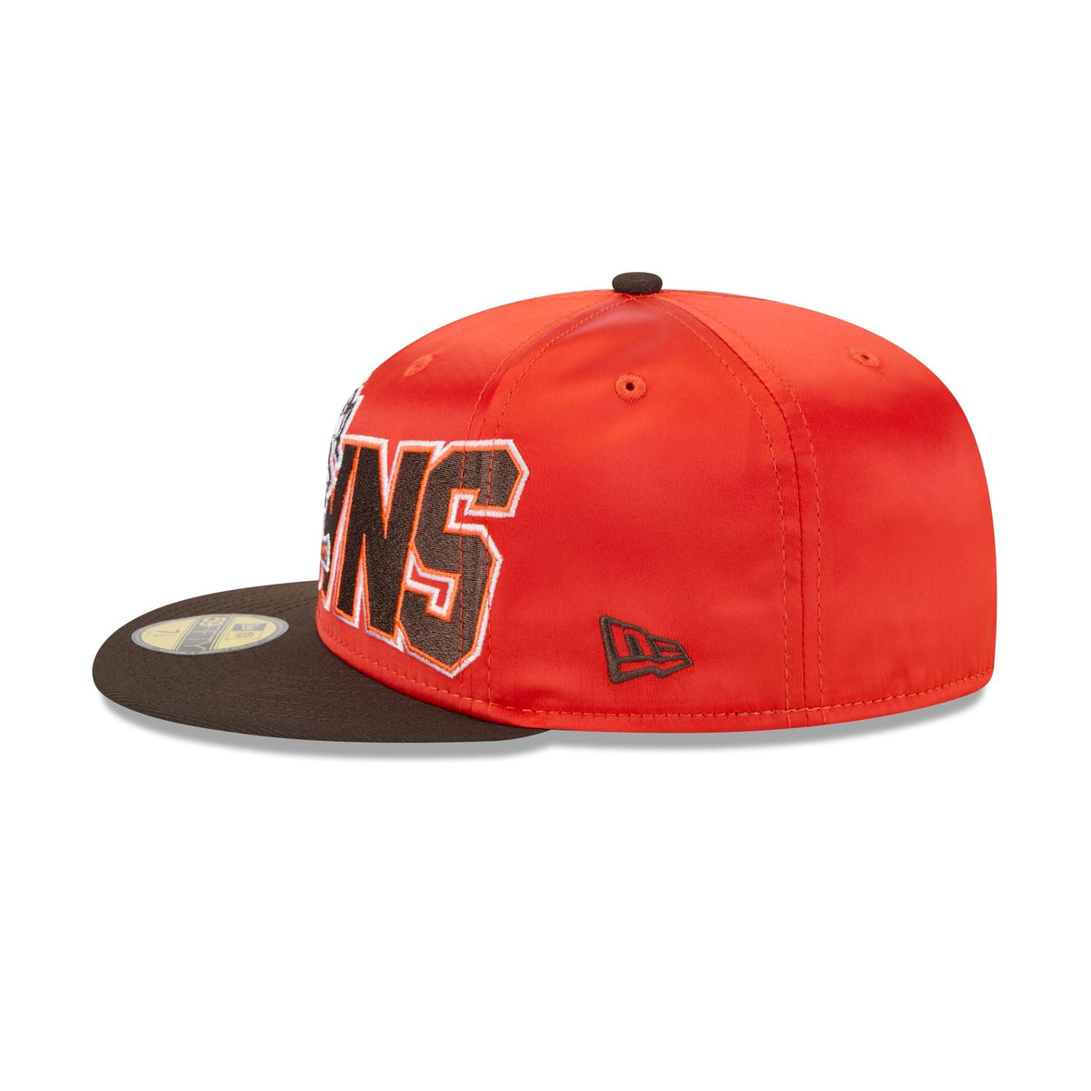 Cleveland Browns Bold Satin 59FIFTY Fitted Hat