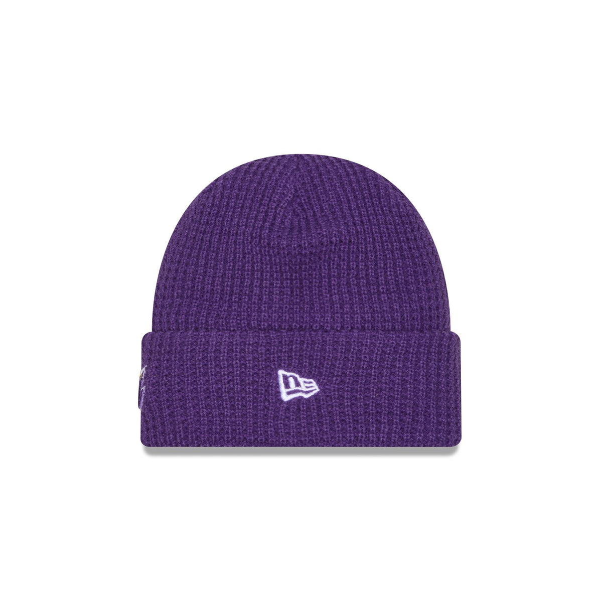 Los Angeles Lakers Waffle Stitch Knit Beanie Hat