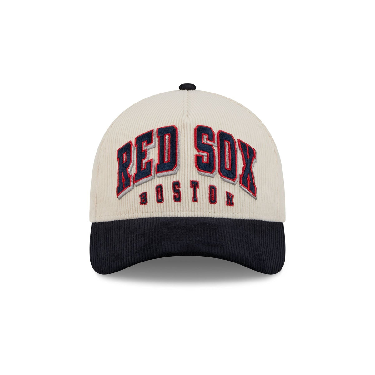 Boston Red Sox Stacked Corduroy 9FORTY M-Crown A-Frame Snapback Hat