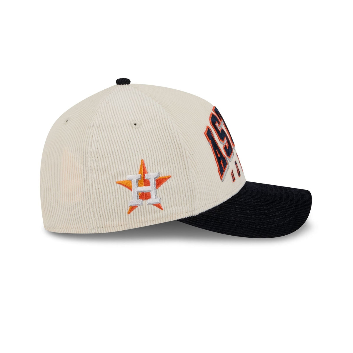 Houston Astros Stacked Corduroy 9FORTY M-Crown A-Frame Snapback Hat