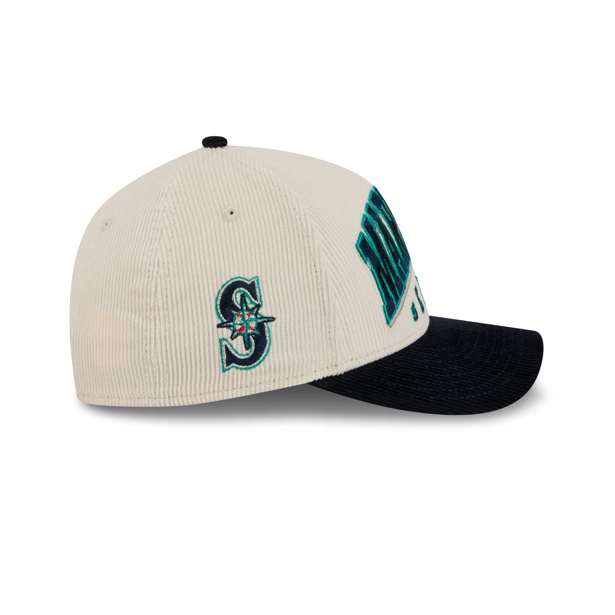 Seattle Mariners Stacked Corduroy 9FORTY M-Crown A-Frame Snapback Hat