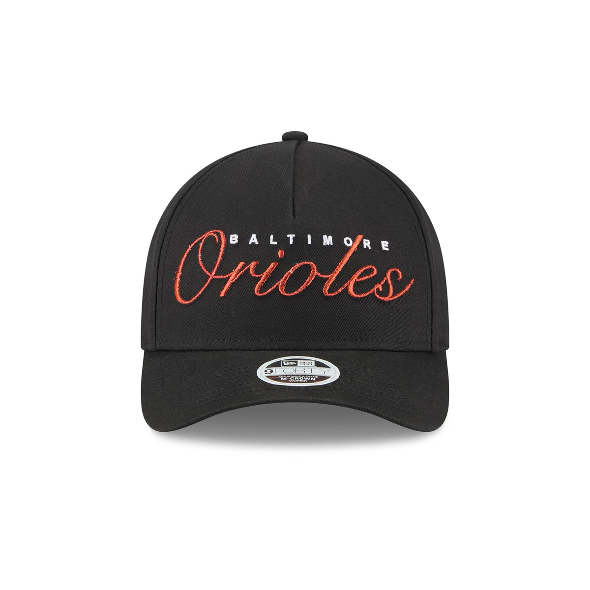 Baltimore Orioles Metallic Women's 9FORTY M-Crown A-Frame Snapback Hat
