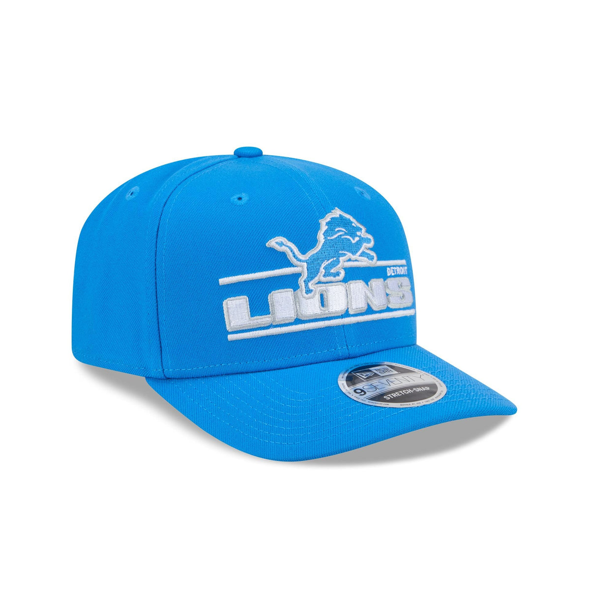 Detroit Lions Stated 9SEVENTY Stretch-Snap Hat