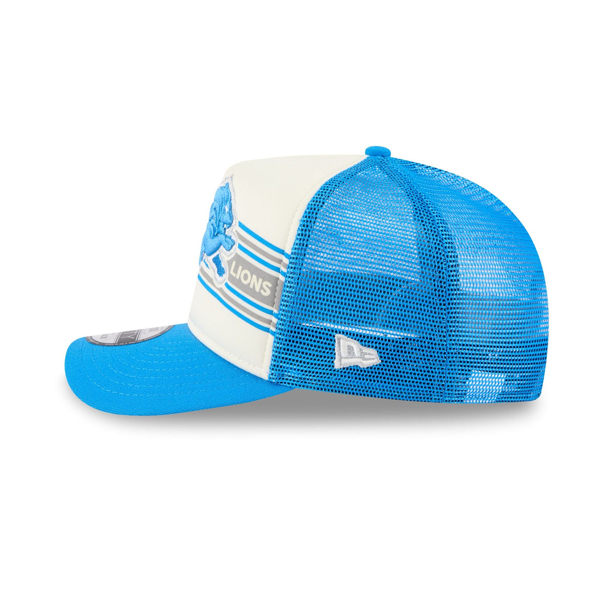 Detroit Lions Banner 9FIFTY A-Frame Trucker Hat