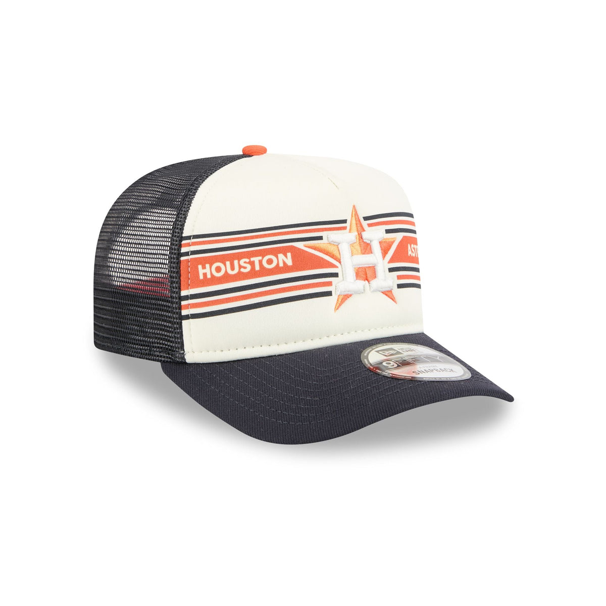 Houston Astros Banner 9FIFTY A-Frame Trucker Hat
