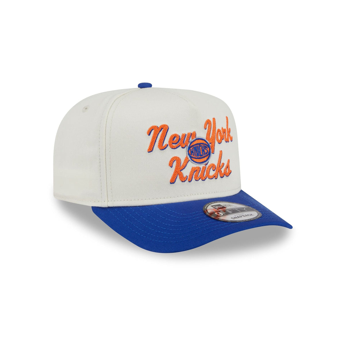 New York Knicks Chainstitch 9FIFTY A-Frame Snapback Hat