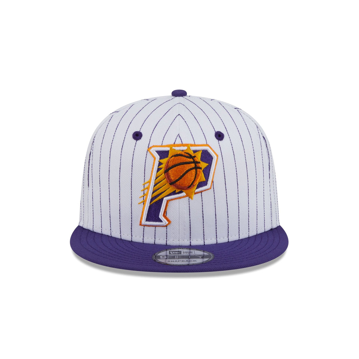 Phoenix Suns Deceptor Pinstripe 9FIFTY Snapback Hat
