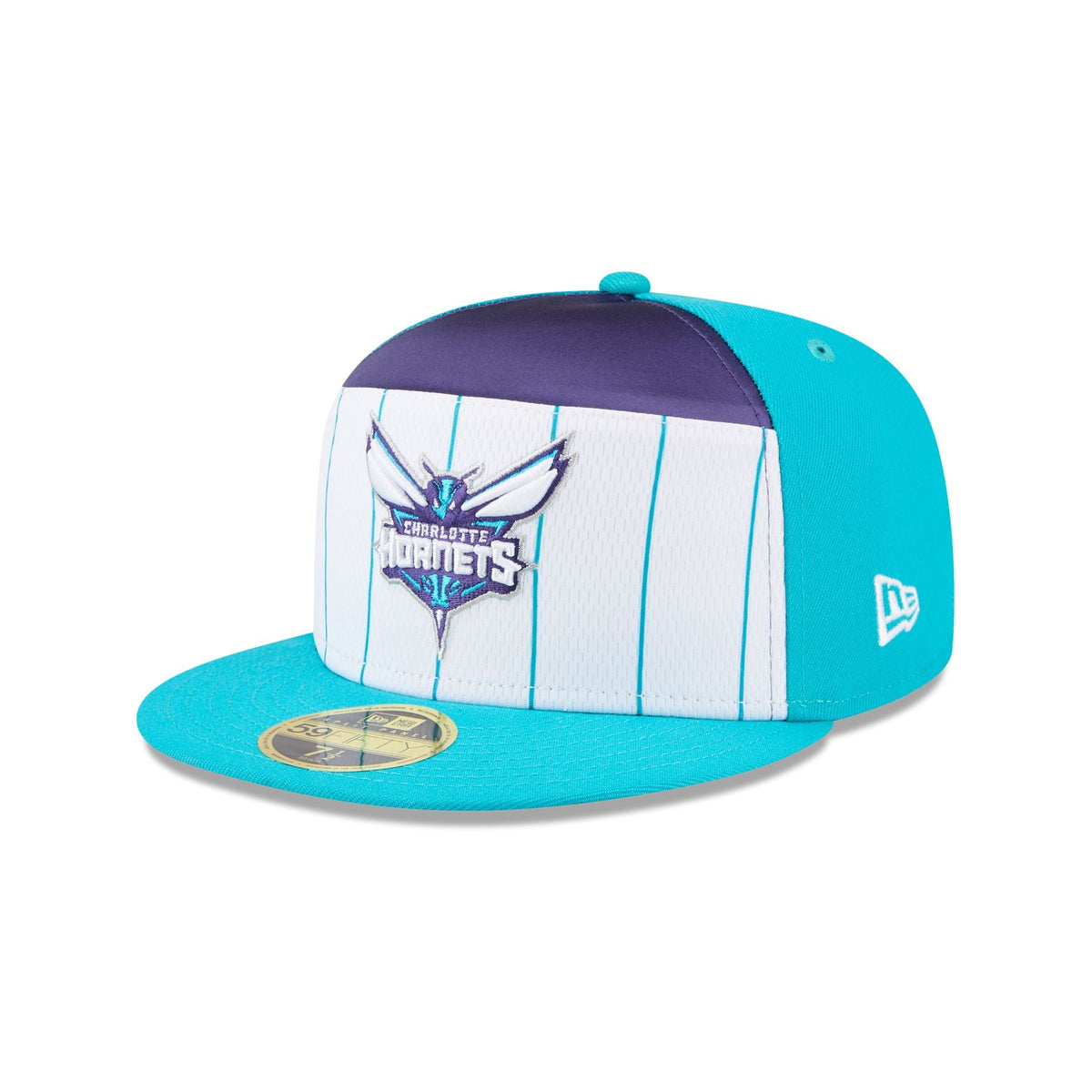 Charlotte Hornets 2025 Tip-Off Split Panel 59FIFTY Fitted Hat