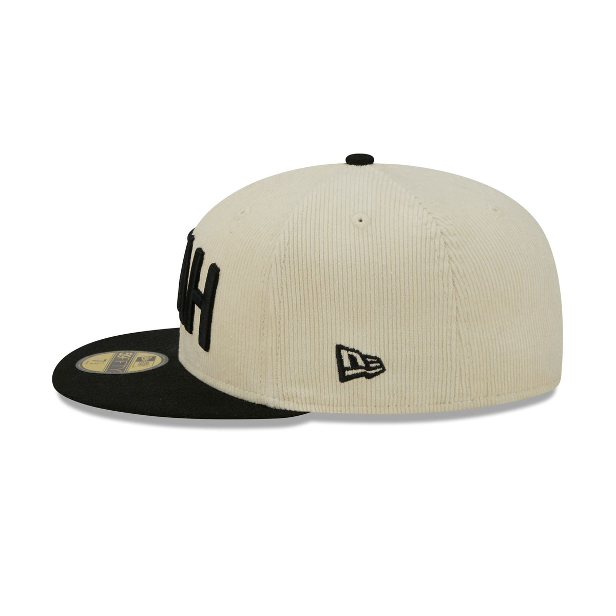 Utah Jazz 2025 City Edition Chrome White Corduroy 59FIFTY Fitted Hat