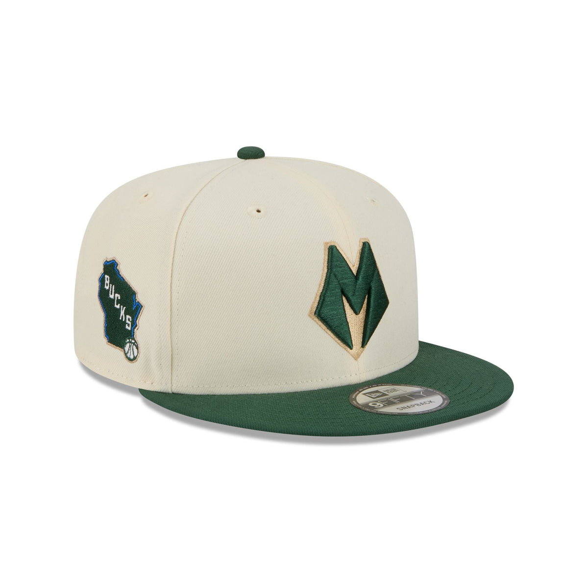 Milwaukee Bucks 2025 City Edition 9FIFTY Snapback Hat