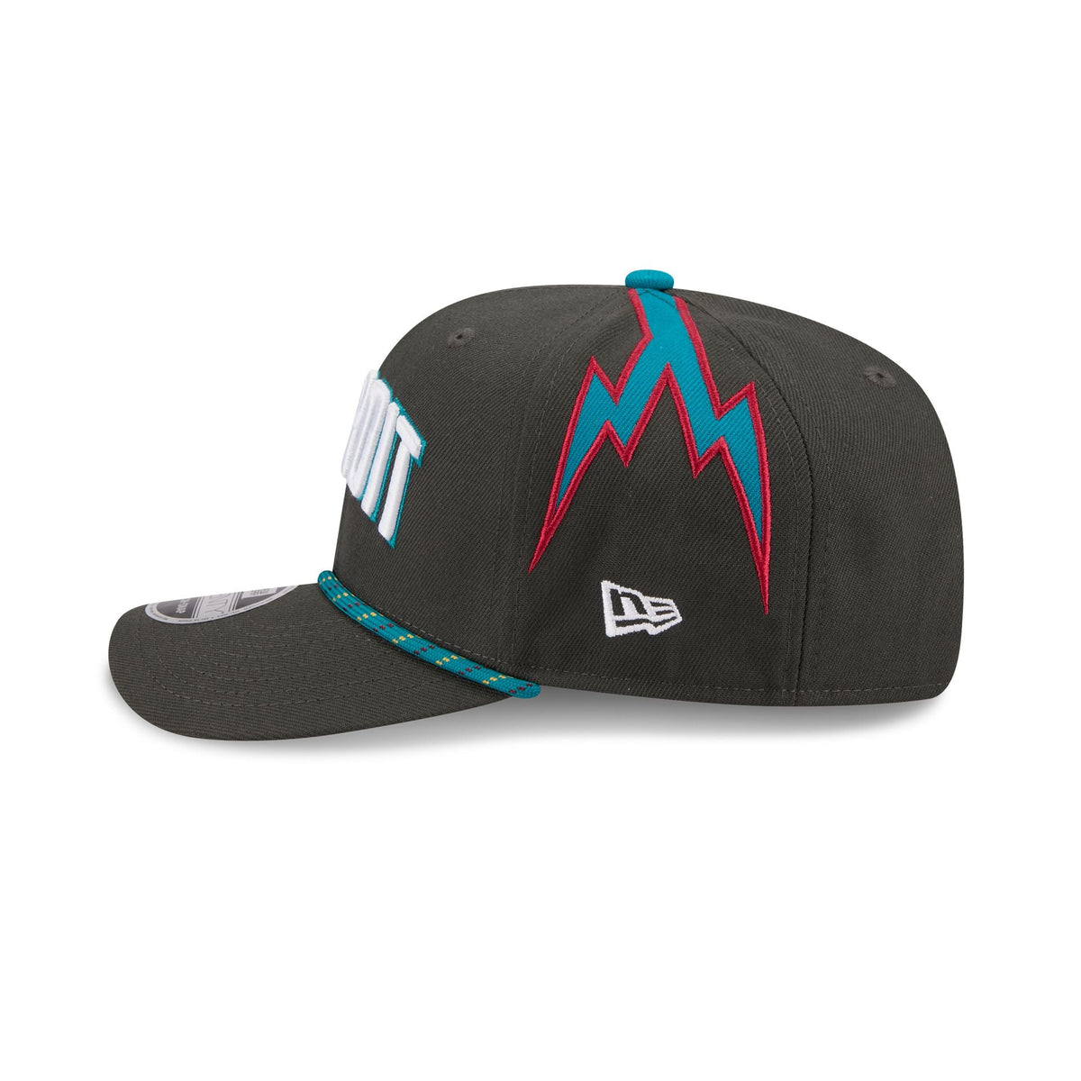 Detroit Pistons 2025 City Edition 9SEVENTY Stretch-Snap Hat