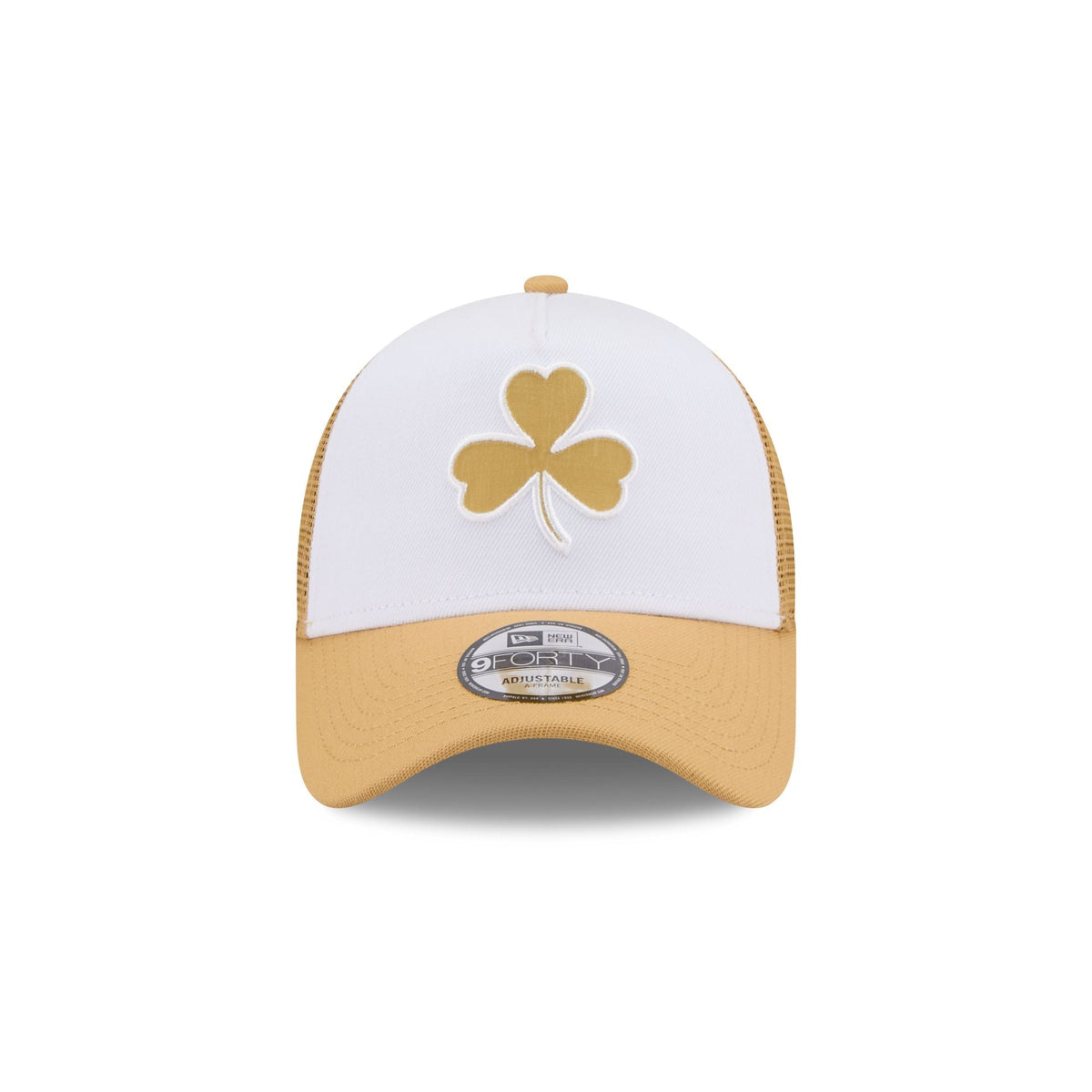Boston Celtics 2025 City Edition 9FORTY A-Frame Trucker Hat