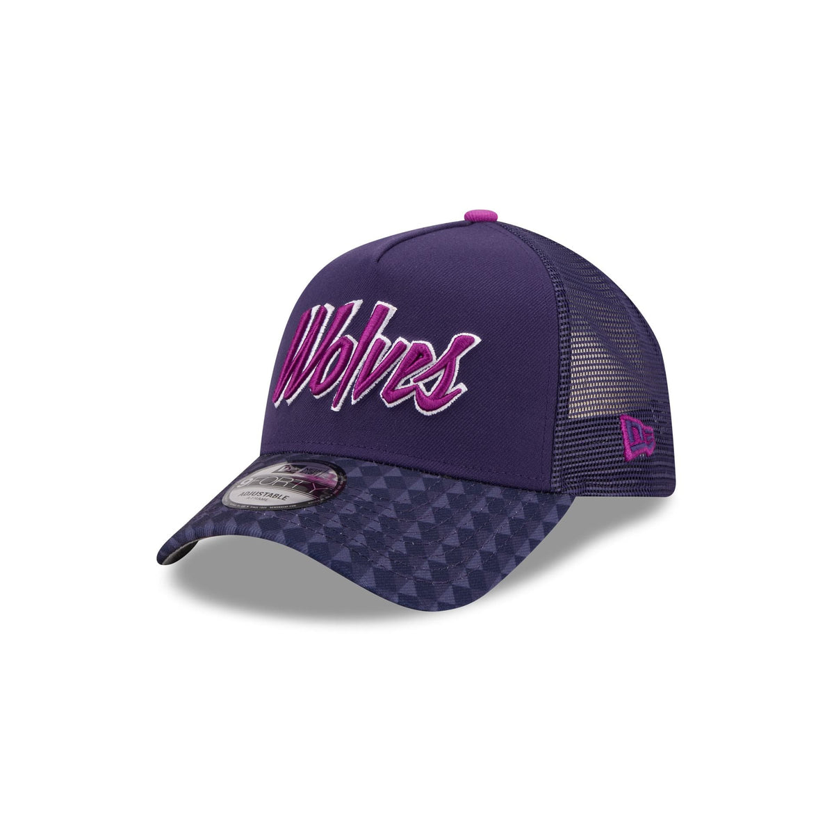 Minnesota Timberwolves 2025 City Edition 9FORTY A-Frame Trucker Hat