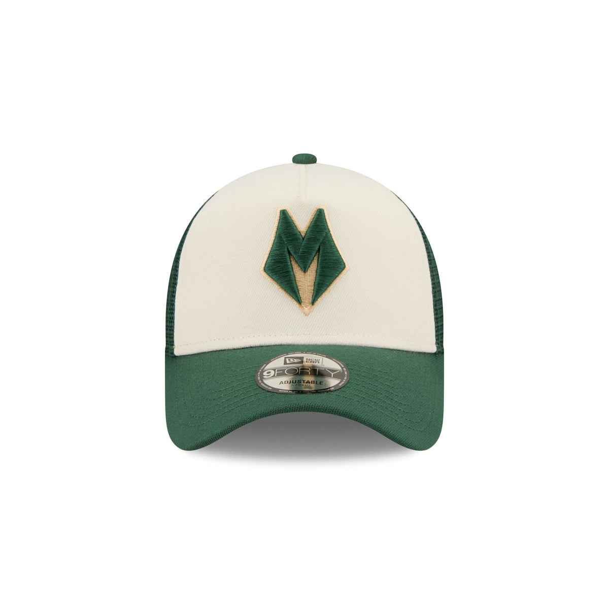 Milwaukee Bucks 2025 City Edition 9FORTY A-Frame Trucker Hat