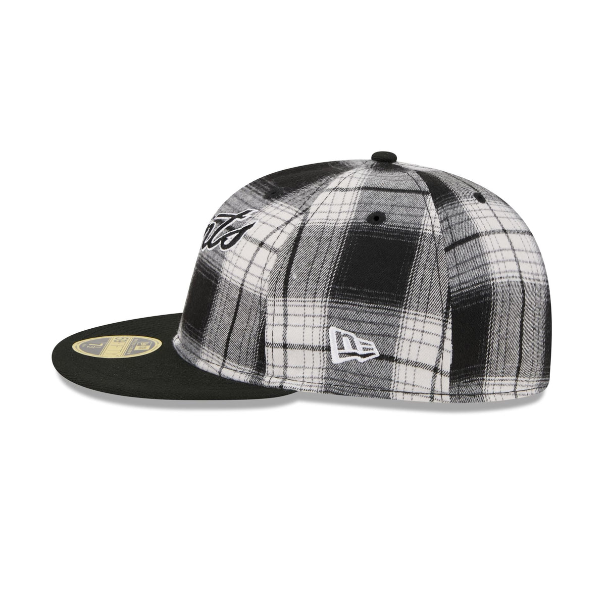 San Francisco Giants Grunge Plaid Retro Crown 59FIFTY Fitted Hat