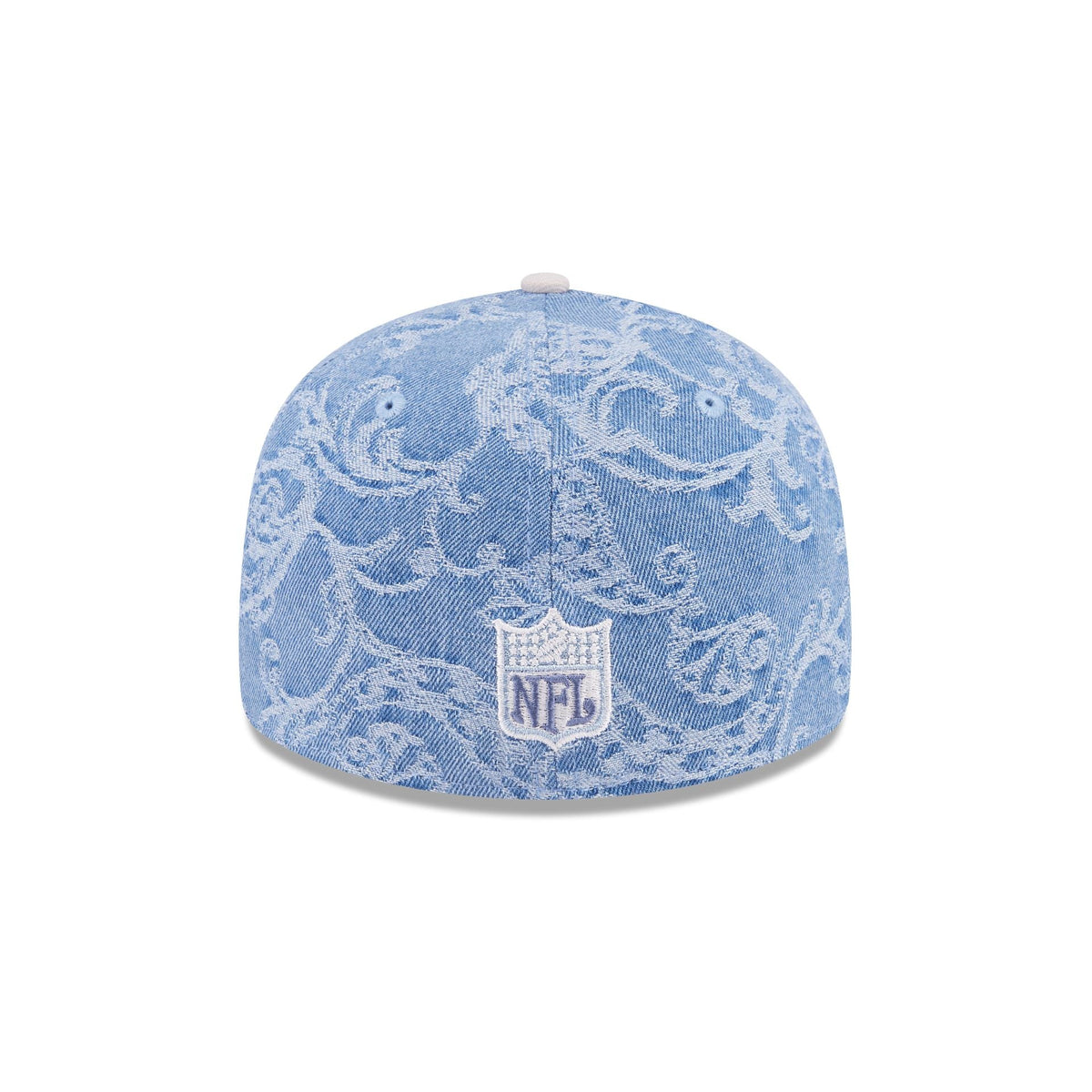 Just Caps Jacquard Denim Denver Broncos Retro Crown 59FIFTY Fitted Hat