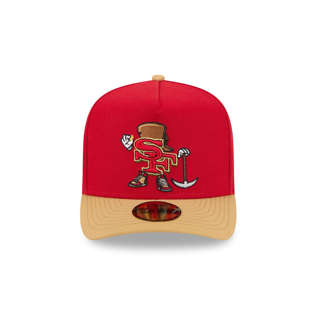 San Francisco 49ers Cartoon 59FIFTY A-Frame Fitted Hat