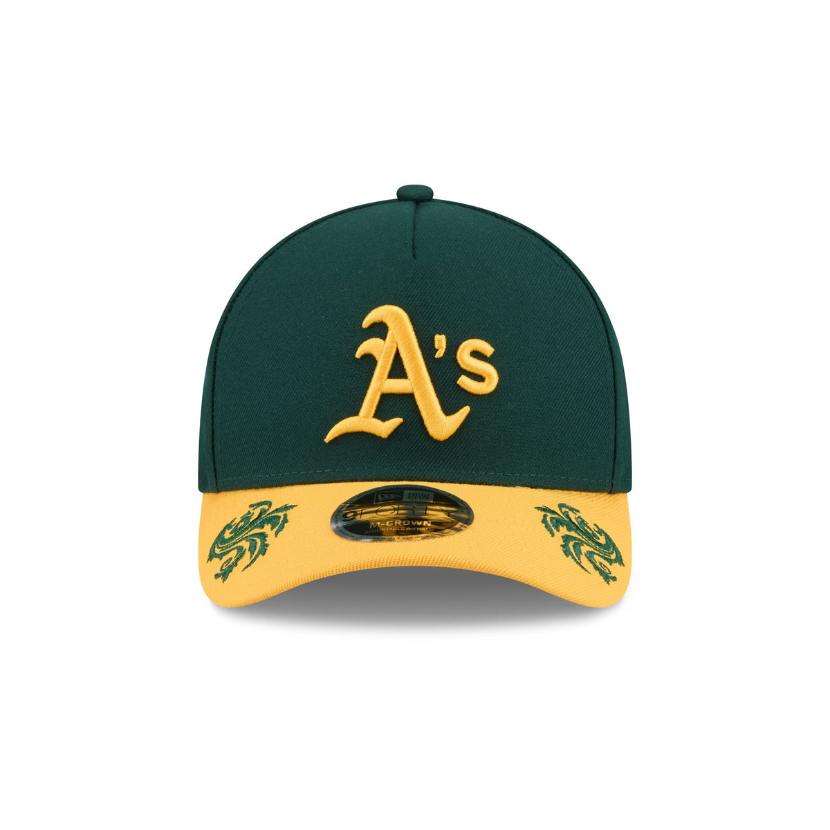 Athletics Script 9FORTY M-Crown A-Frame Snapback Hat
