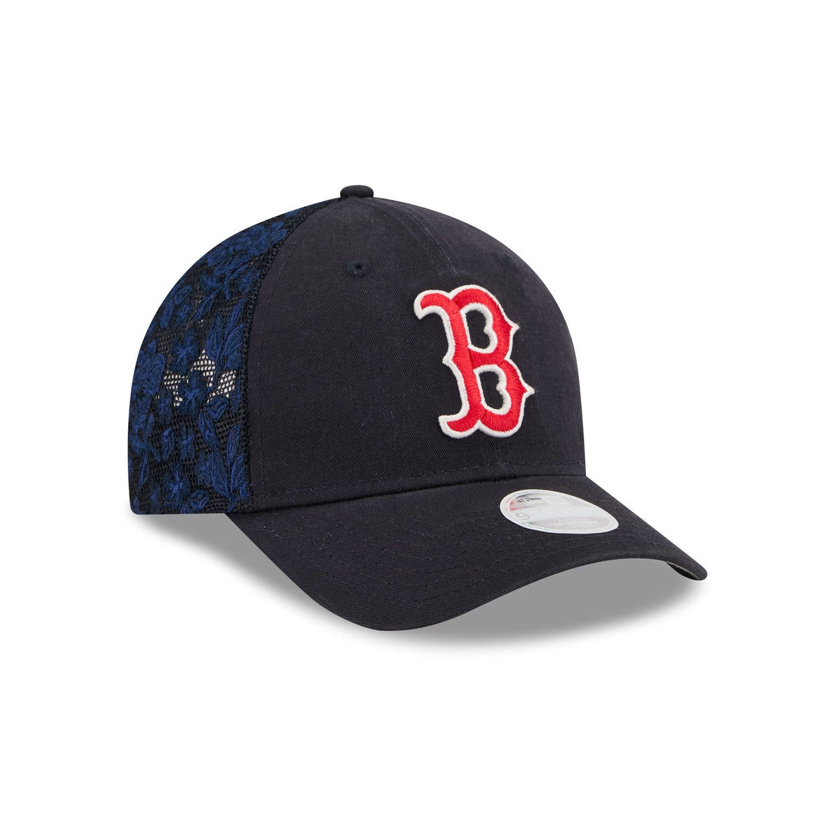Boston Red Sox Floral Mesh Women's 9FORTY M-Crown Trucker Hat