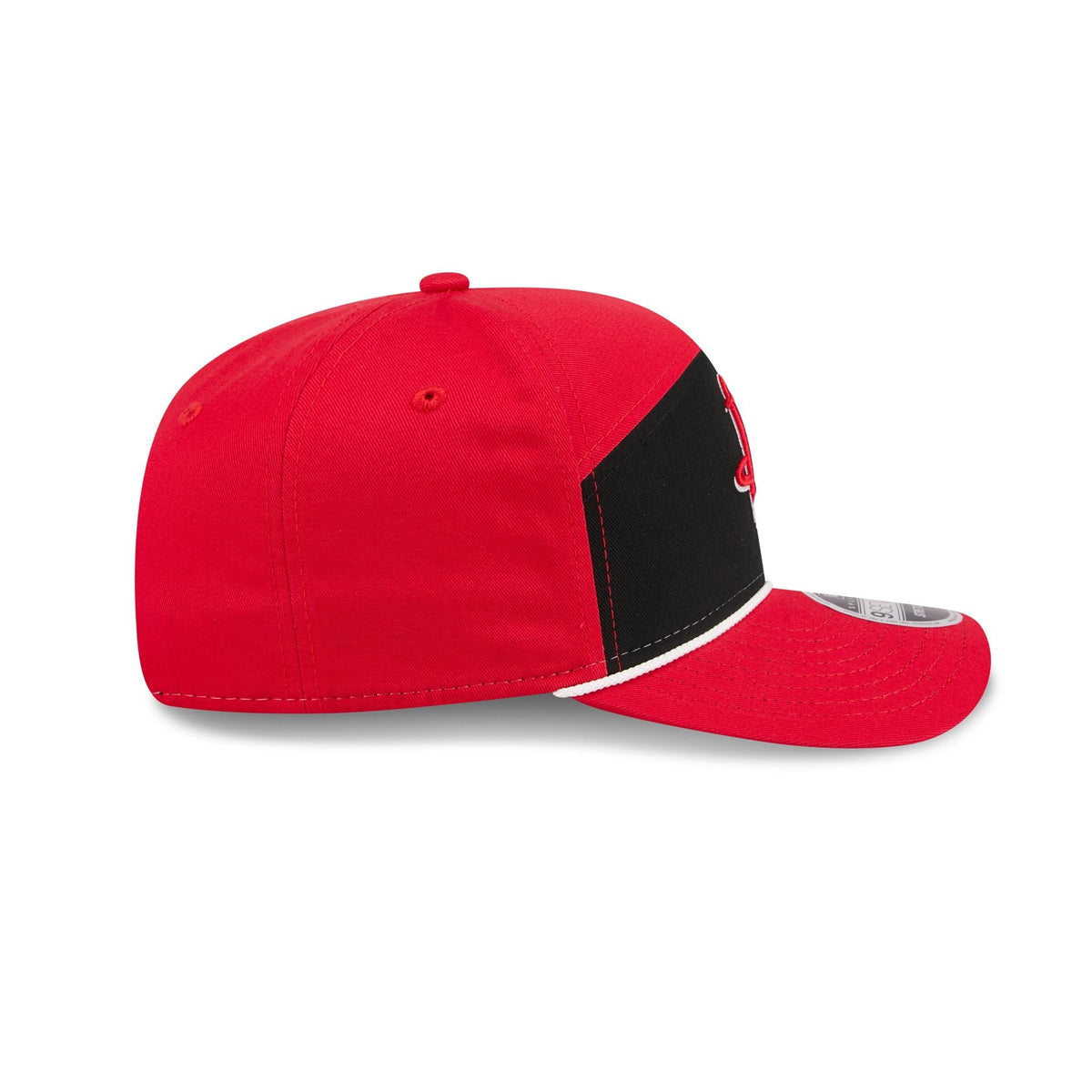 Houston Rockets Split Panel 9SEVENTY Stretch-Snap Hat