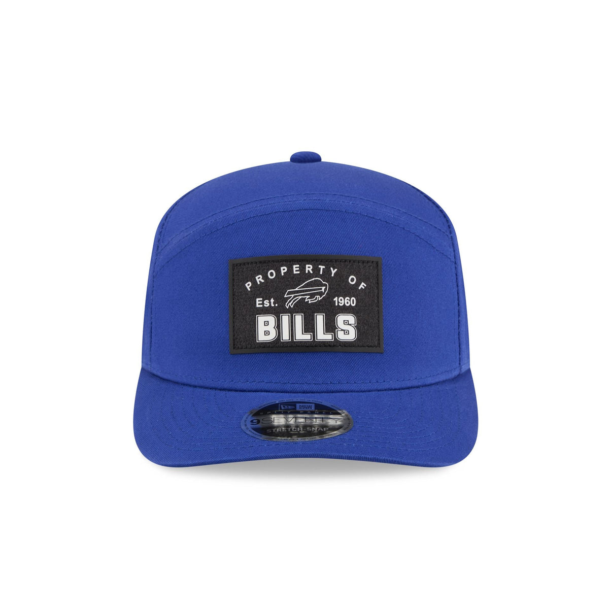 Buffalo Bills Property of Patch Split Panel 9SEVENTY Stretch-Snap Hat