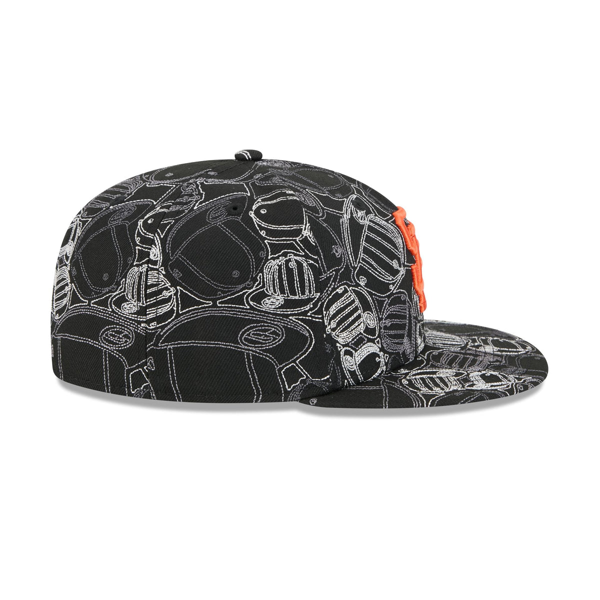 San Francisco Giants Cap Scramble 59FIFTY Fitted Hat