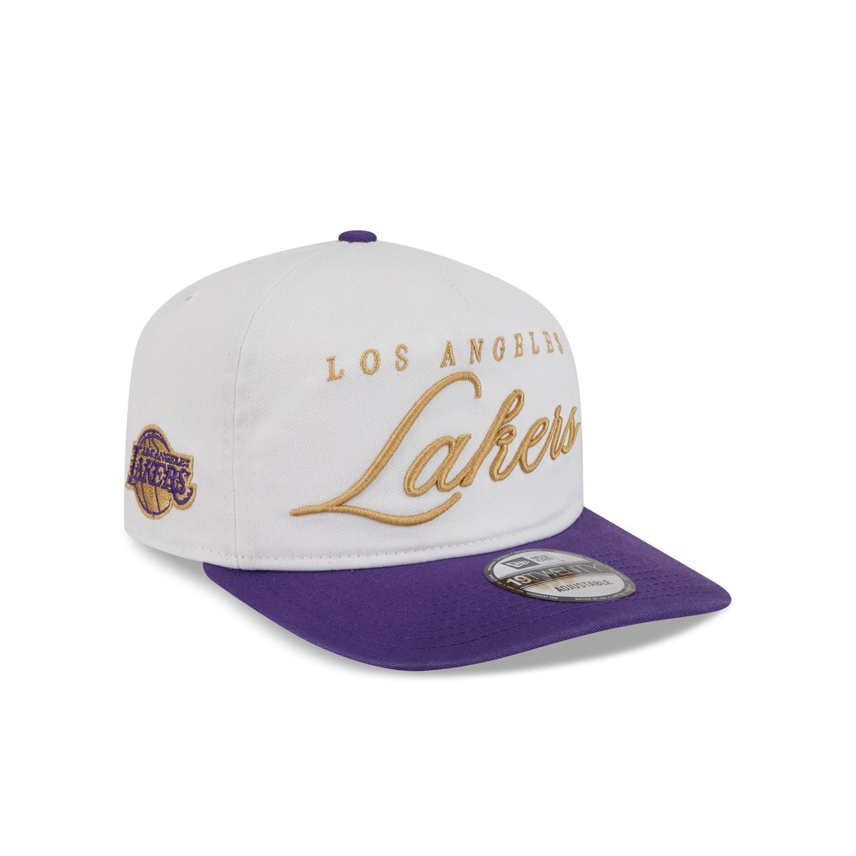 Los Angeles Lakers Gold Scripted 19TWENTY Adjustable Hat