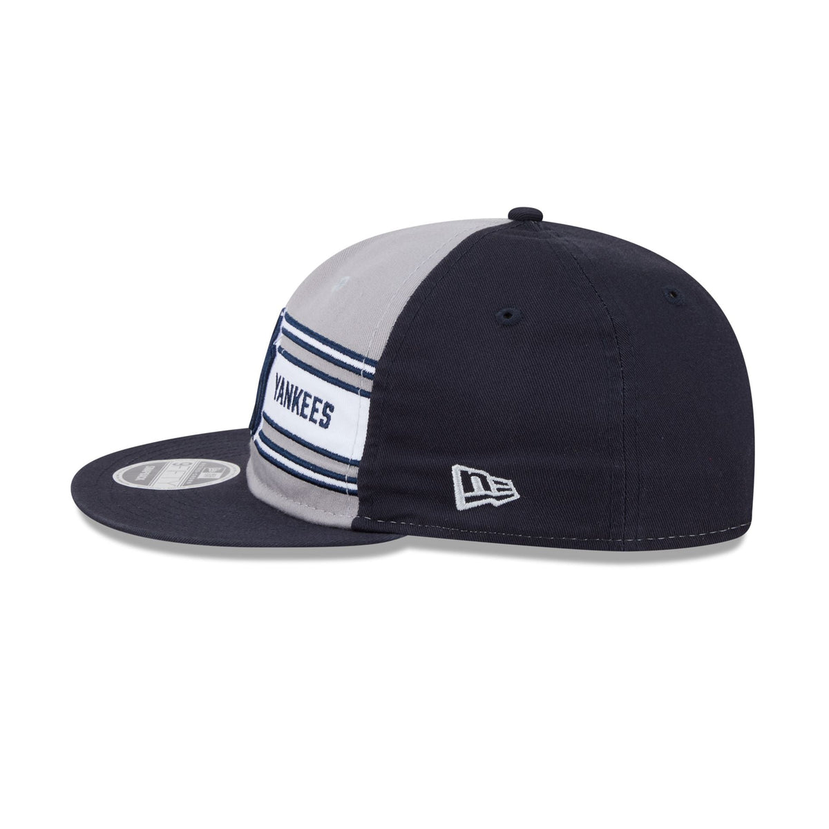 New York Yankees Team Stripes Retro Crown 9FIFTY Snapback Hat