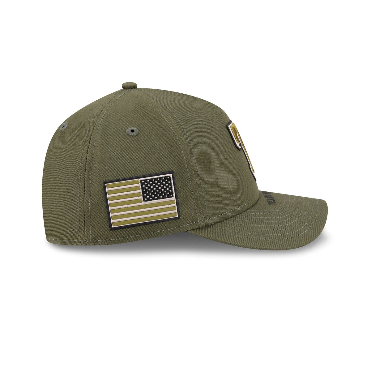 Texas Rangers Armed Forces Day 2026 9FORTY M-Crown A-Frame Snapback Hat