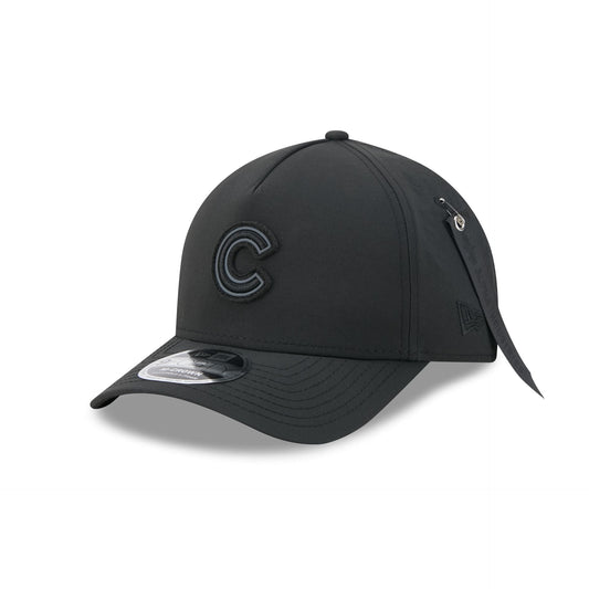 Alpha Industries x Chicago Cubs Nylon Black 9FORTY M-Crown A-Frame Snapback Hat