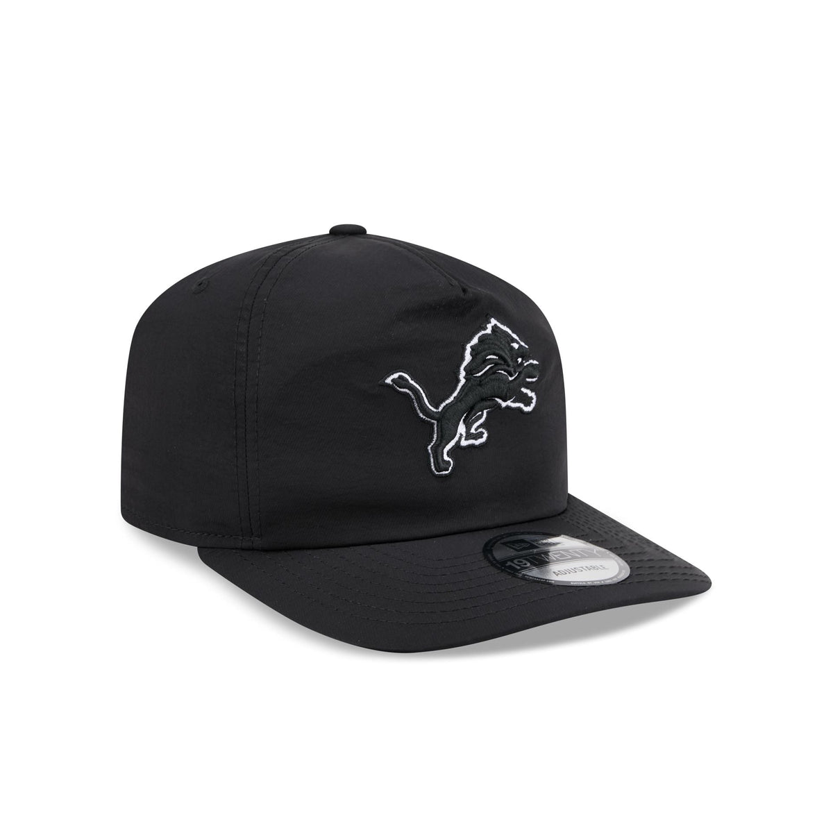 Detroit Lions Nylon Black 19TWENTY Adjustable Hat
