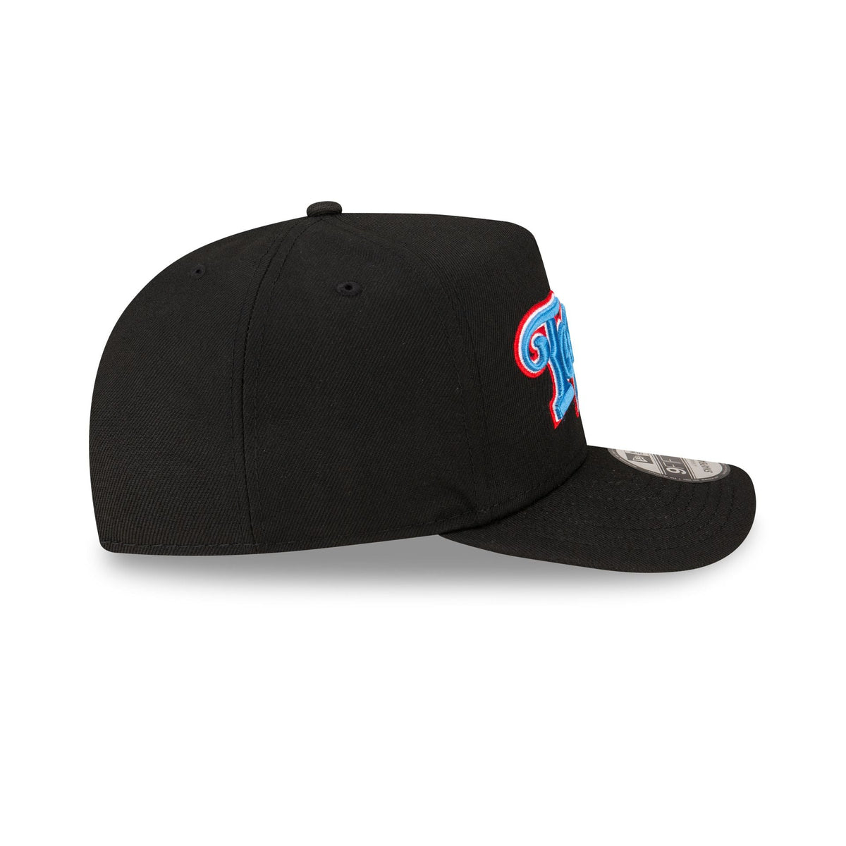 Born x Raised x Houston Texans Script Black 9FIFTY A-Frame Snapback Hat
