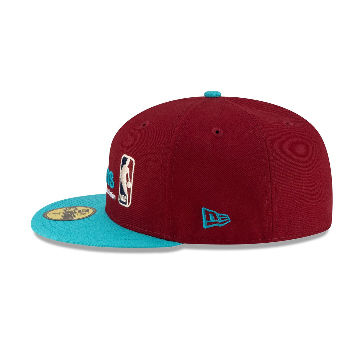 Detroit Pistons 1996-2001 Hardwood Classics Sign Stack 59FIFTY Fitted Hat