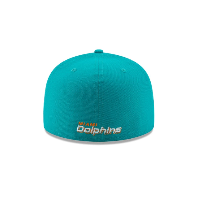 Miami Dolphins Teal 59FIFTY Fitted Hat