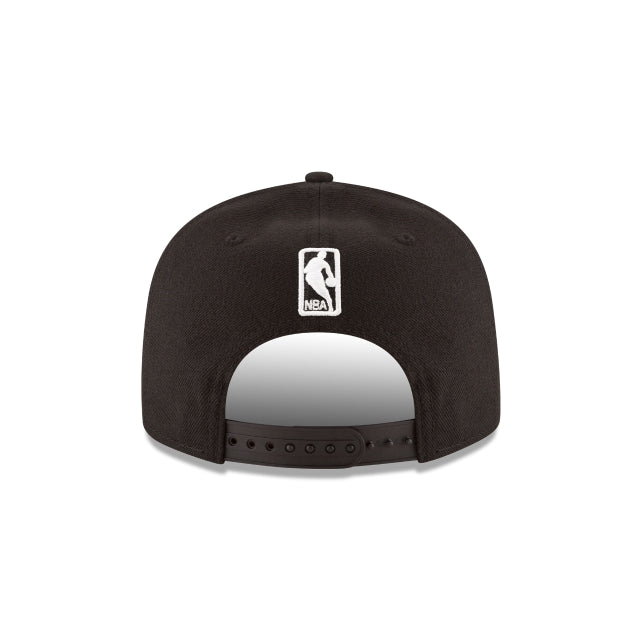 Los Angeles Lakers Black 9FIFTY Snapback Hat