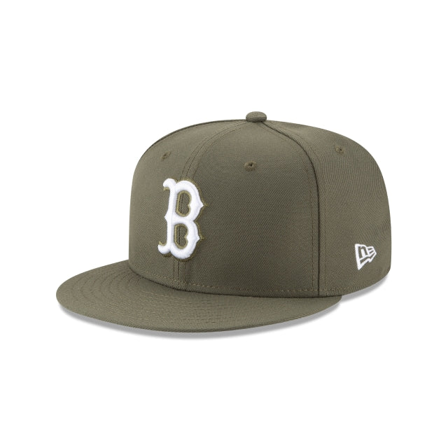 Boston Red Sox Olive 59FIFTY Fitted Hat